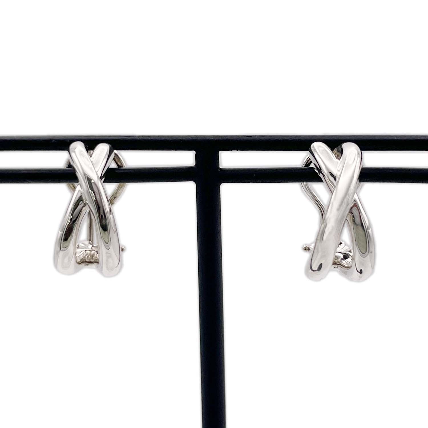 Tiffany&Co. ティファニー イヤリング グラフィティ X キス