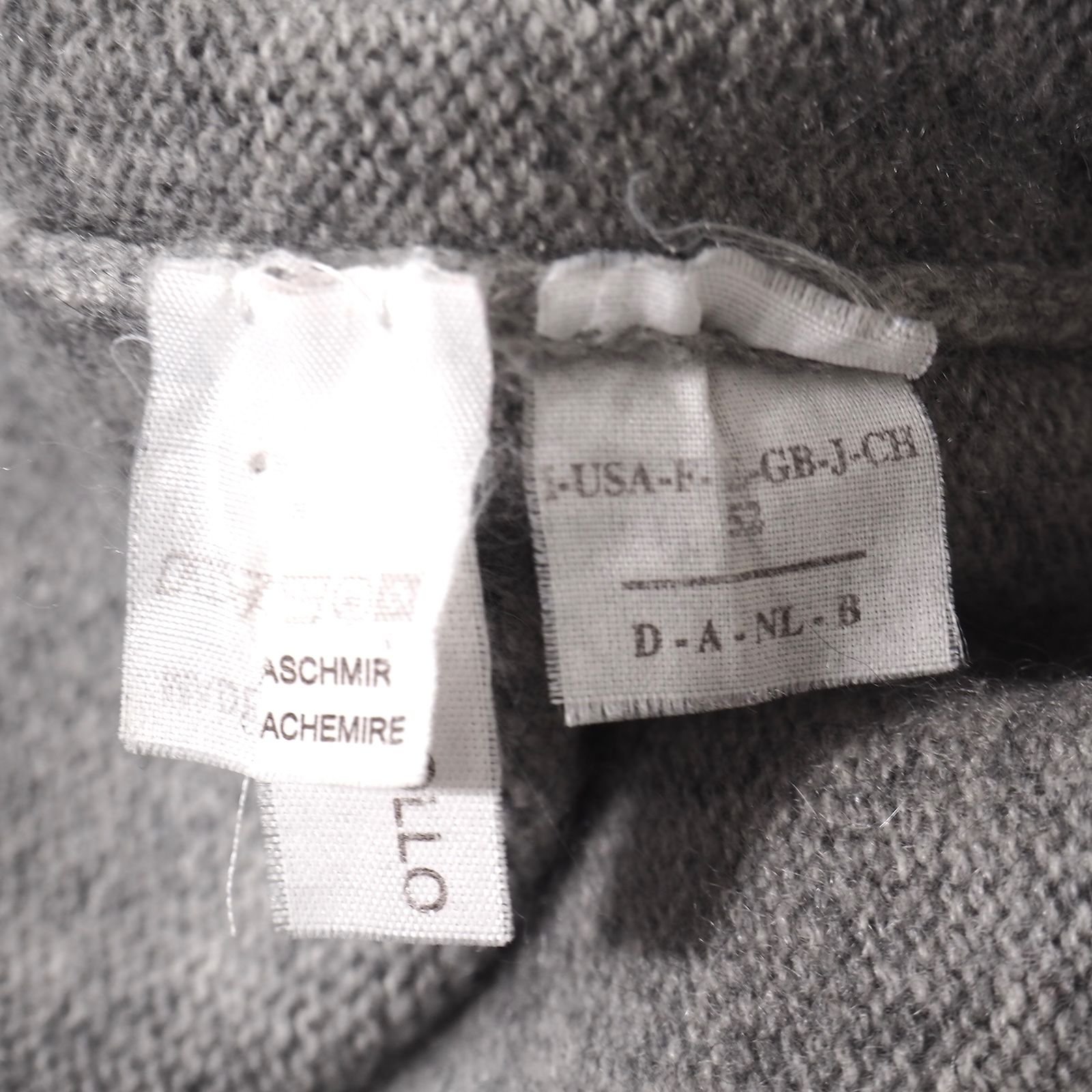 良品 ブルネロクチネリ Brunello Cucinelli ピュアカシミヤ ハーフ 
