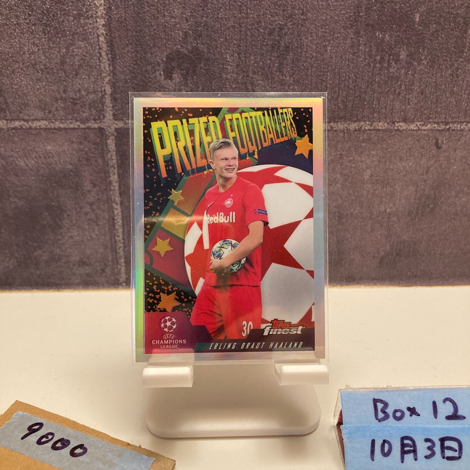 2020 Topps Finest Erling Braut Haaland FC Salzburg UEFA Champions League カード