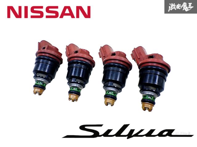 実動外し 日産 S 15 シルビア SR 20 DET SpecR スペックR フューエルインジェクター A 46 F 52 棚I 1