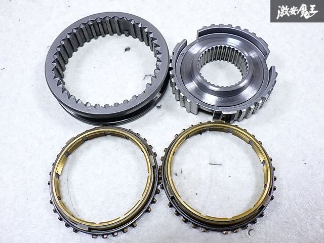ギア欠け無し ホンダ DC 2 インテグラ タイプR B 18 C EK 9 シビック 16 3速 3 rd 4速 4 th シンクロスリーブ ギア 棚I 1