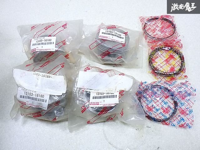 トヨタ AE 92 レビン トレノ 4 A GZE スーパーチャージャー S C ピストン ピストンピン 82Φ 13013 16160 棚S 3 2