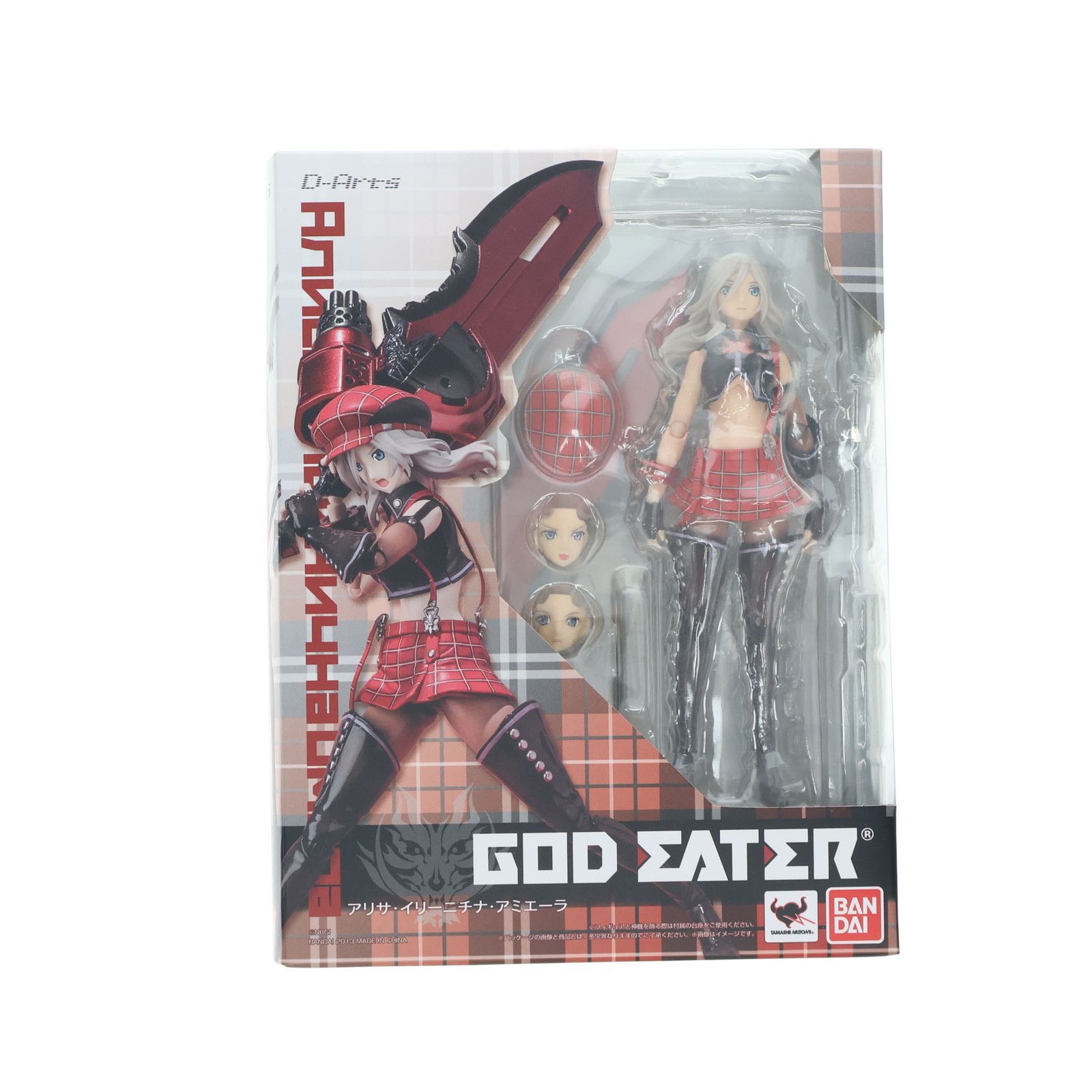 D-Arts アリサ・イリーニチナ・アミエーラ GOD EATER(ゴッドイーター) 完成品 可動フィギュア バンダイ