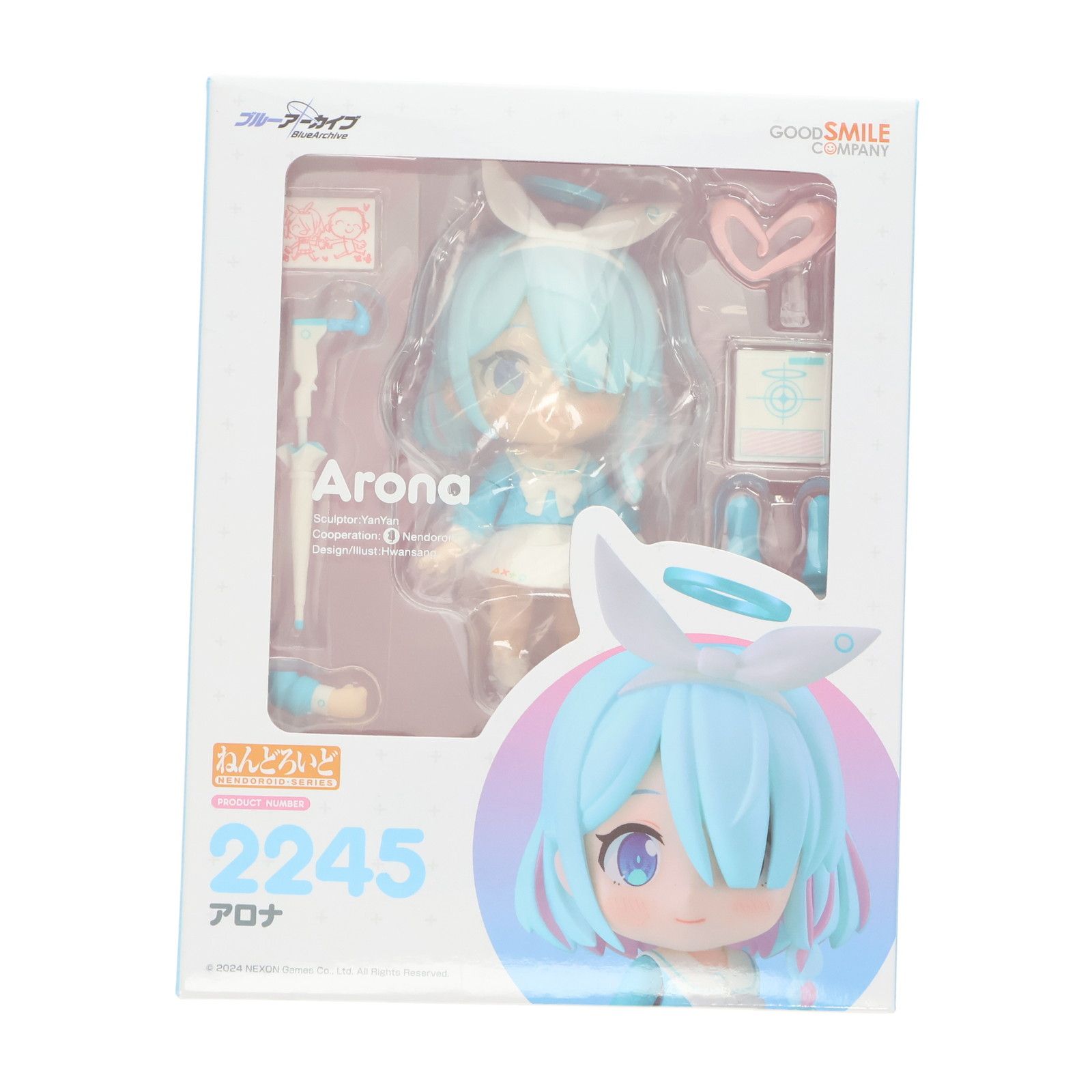 ねんどろいど 2245 アロナ ブルーアーカイブ -Blue Archive- 完成品