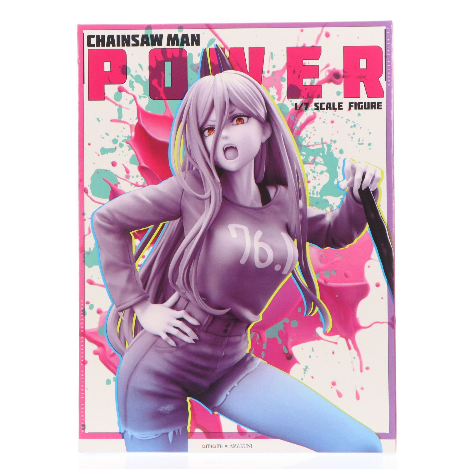 あみあみ限定 パワー チェンソーマン 1/7 完成品 フィギュア AMAKUNI