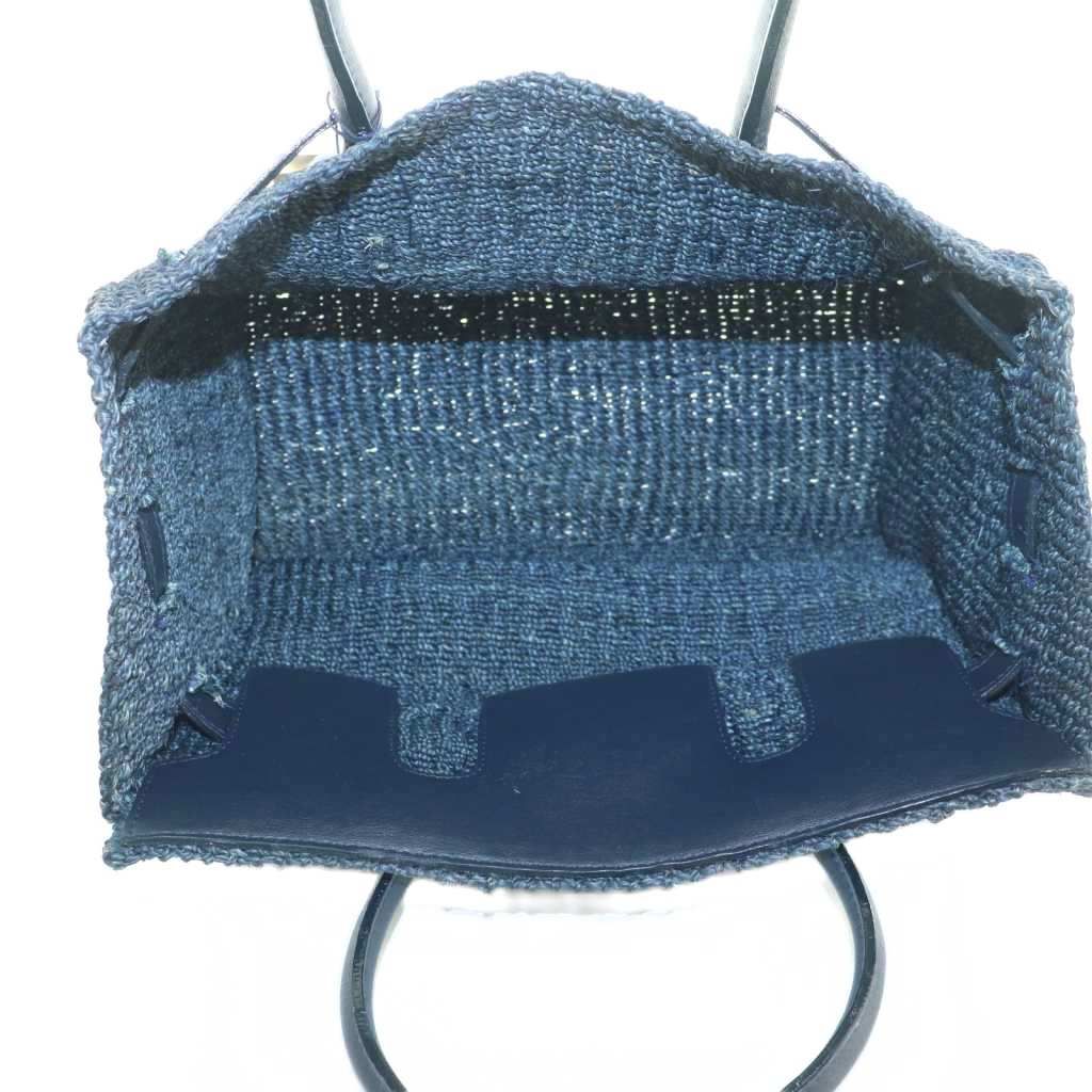 シー SEA かごバッグ トートバッグ ネイビー 紺 /MI □OS - メルカリ