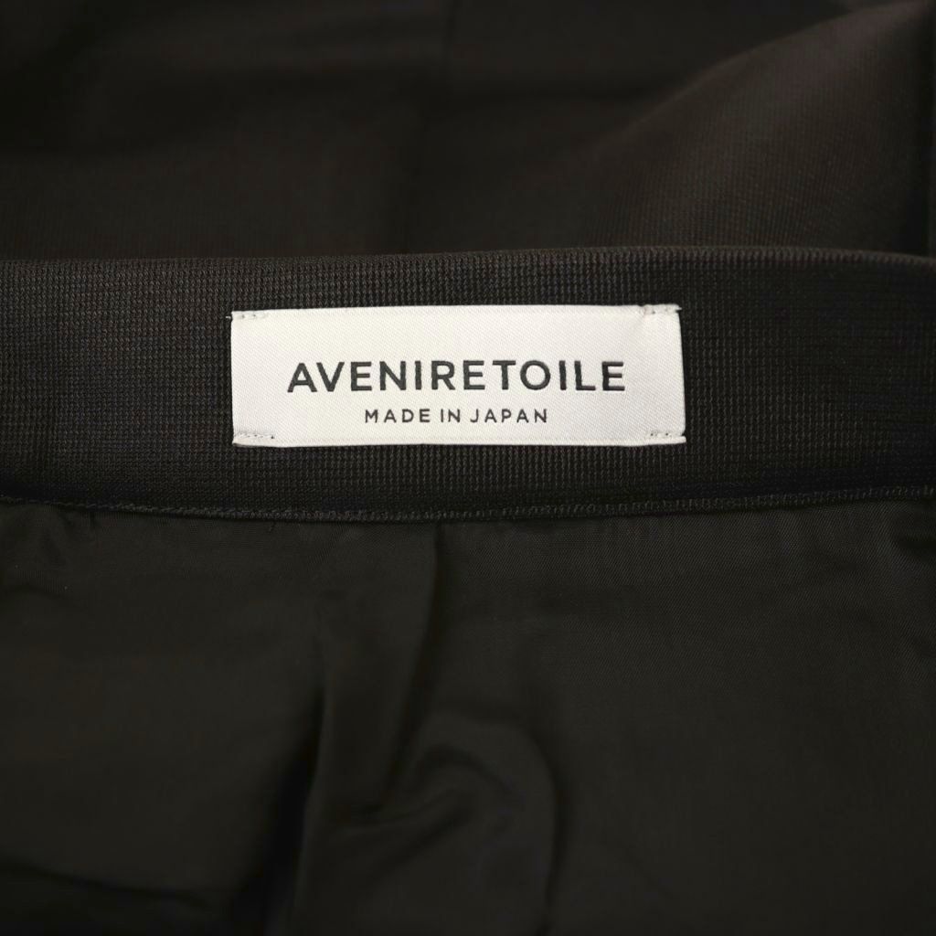 【中古】アベニールエトワール Aveniretoile シアーフレアスカート ロング 36 ブラック /DF ■OS レディース アベニールエトワール Aveniretoile シアーフレアスカート ロング 36