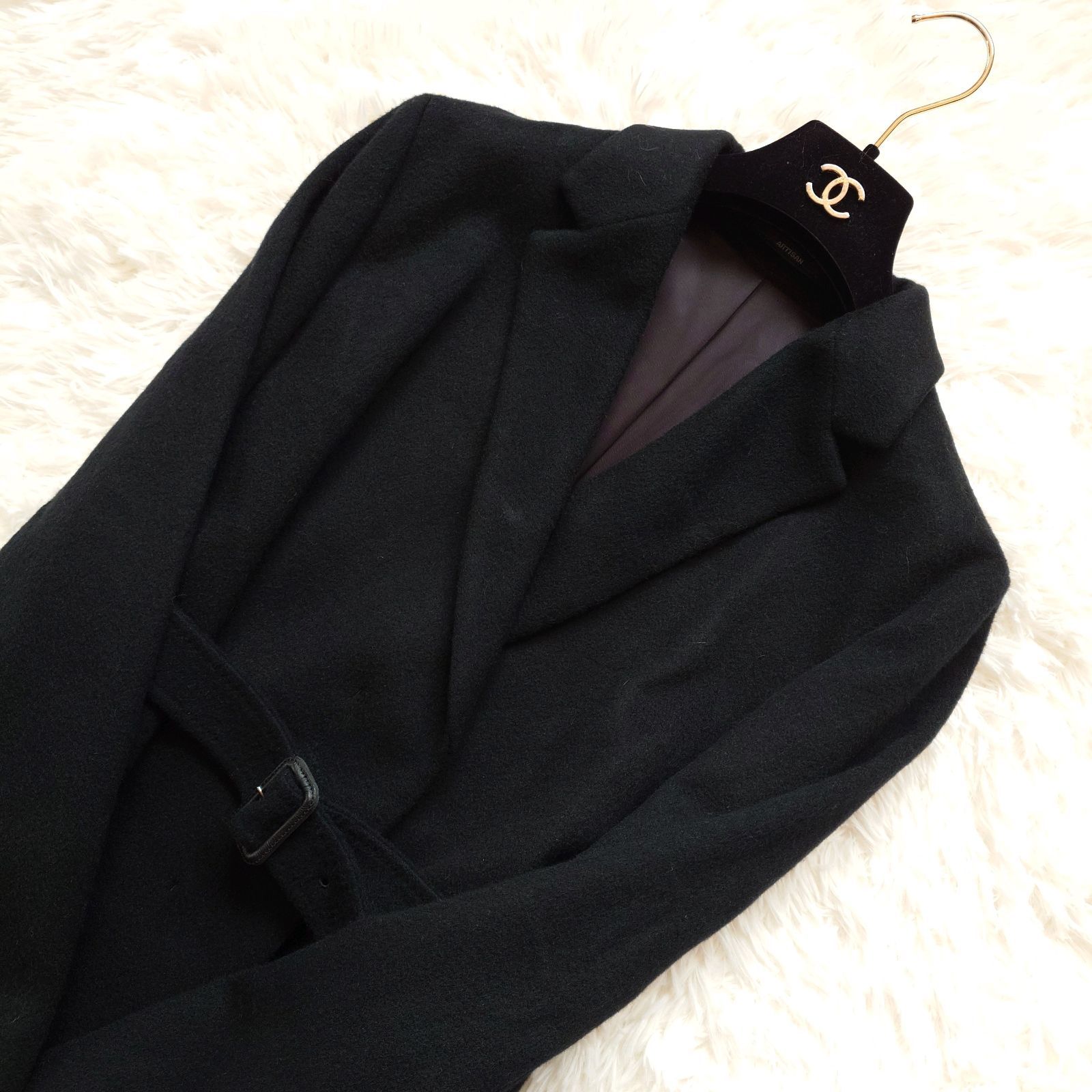 ARTISAN アルチザン カシミヤ ウール フォックスファー ベルテッド