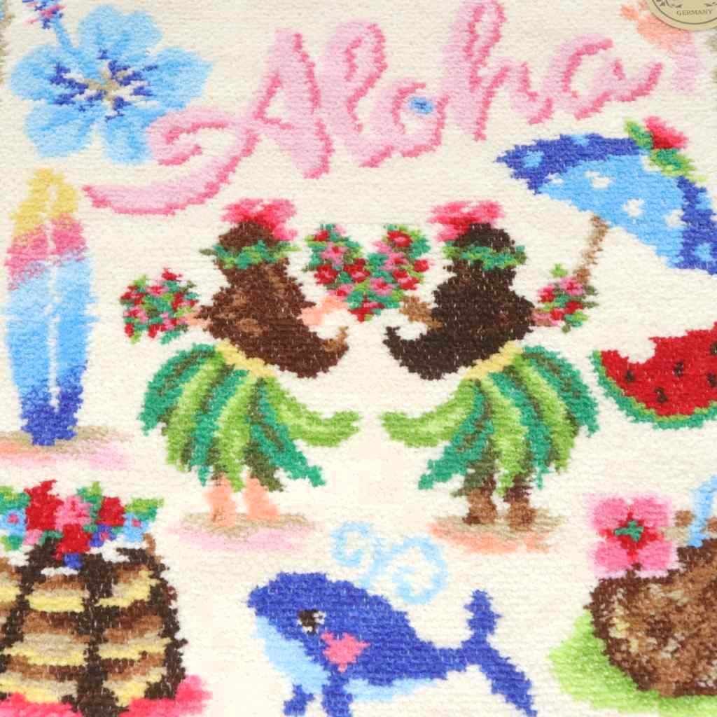 フェイラー FEILER WEB限定 マナマナ ウォッシュタオル ハンカチ 水色