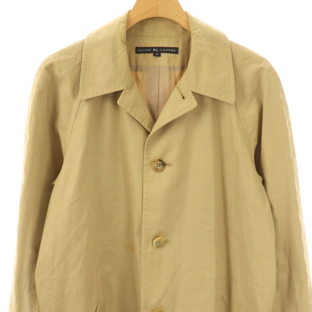 ラルフローレン RALPH LAUREN スプリングコート ロング 11 ベージュ