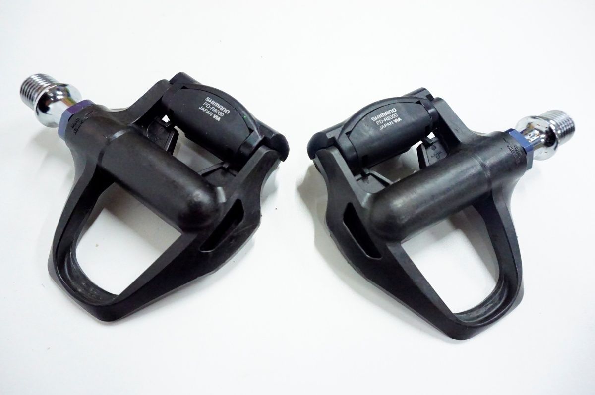 SHIMANO（シマノ）PD-R8000-L ペダル(プラス4mm軸仕様)（SPD-SLペダル