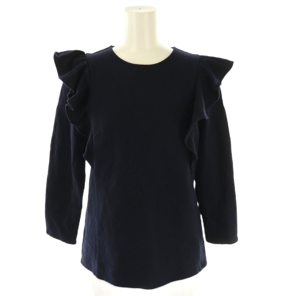 ボーダーズアットバルコニー BORDERS at BALCONY ラッフルスリーブ