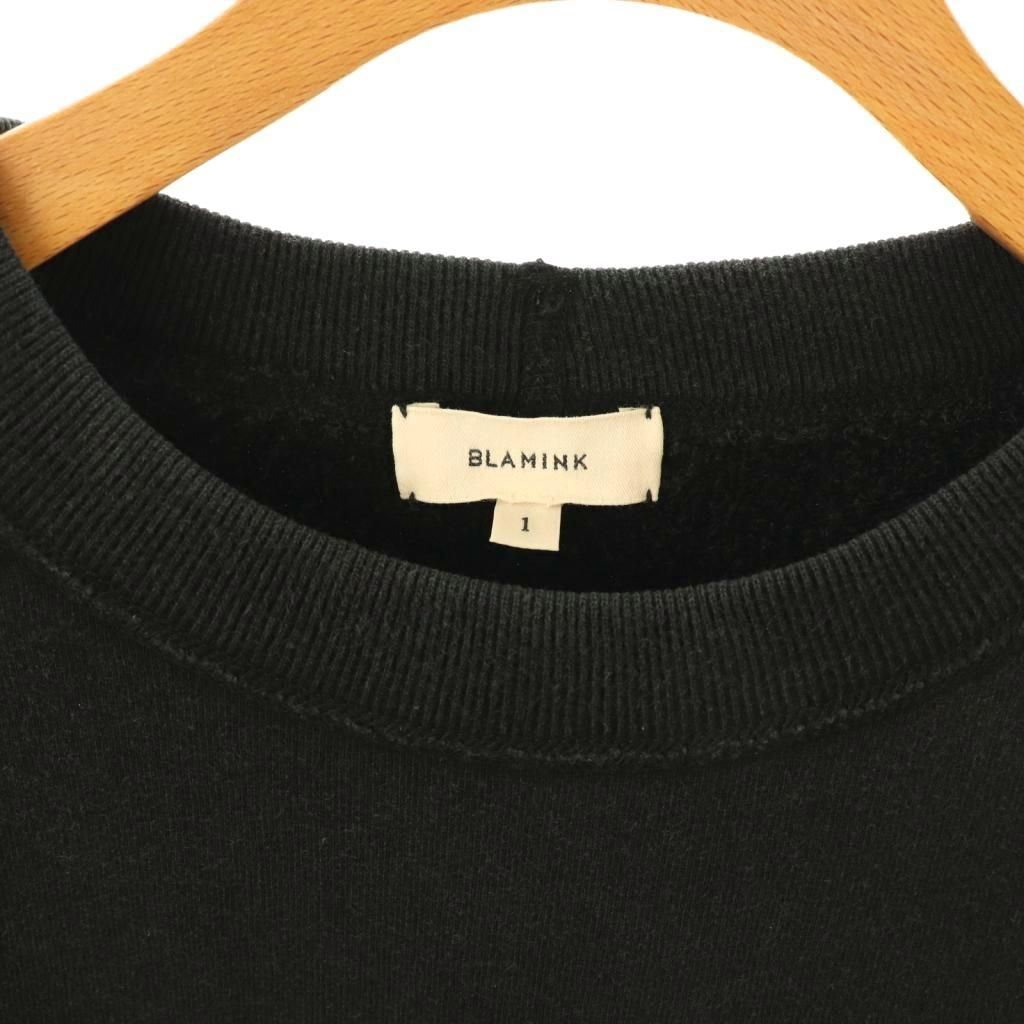 ブラミンク BLAMINK 吊裏毛ロゴショートスリーブプルオーバー