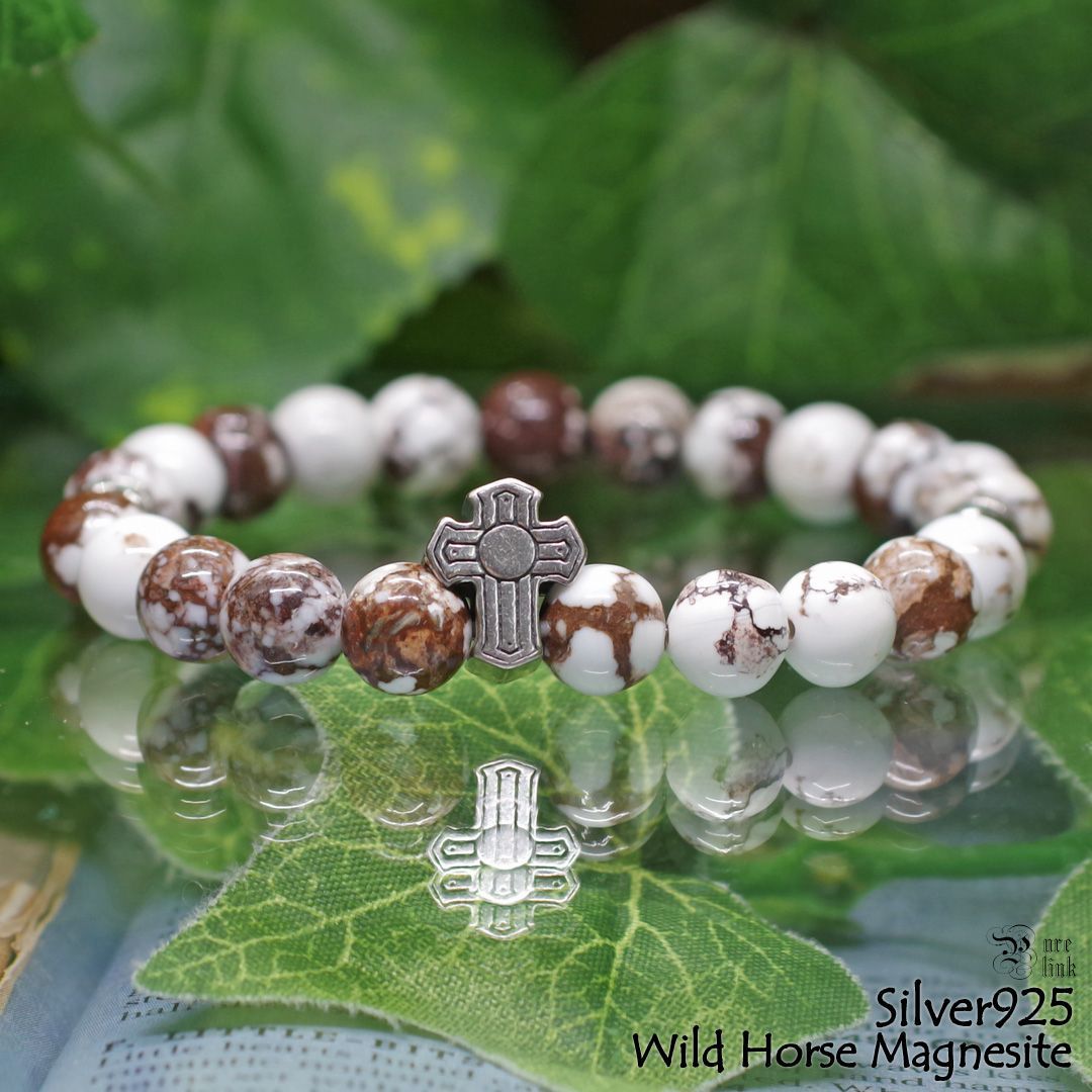 ワイルドホースマグネサイト シルバー925 ブレスレット