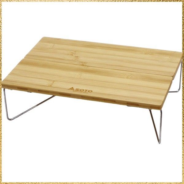 彡 でお届け 彡通常サイズ バンブー ソト SOTO フィールドホッパー キャンプ ローテーブル ミニ ST-630 BB