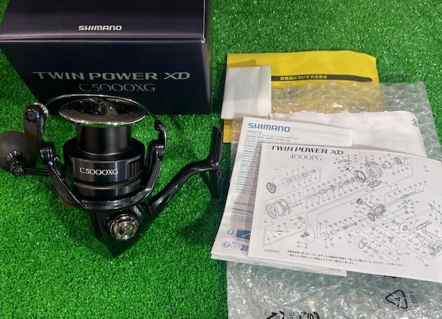和塩 シマノ 25ツインパワーXD C 5000 XG 併売