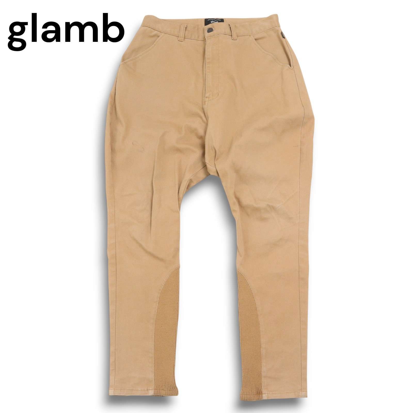 glamb グラム Simon jodhpurs pants☆ ストレッチ シモン サルエル