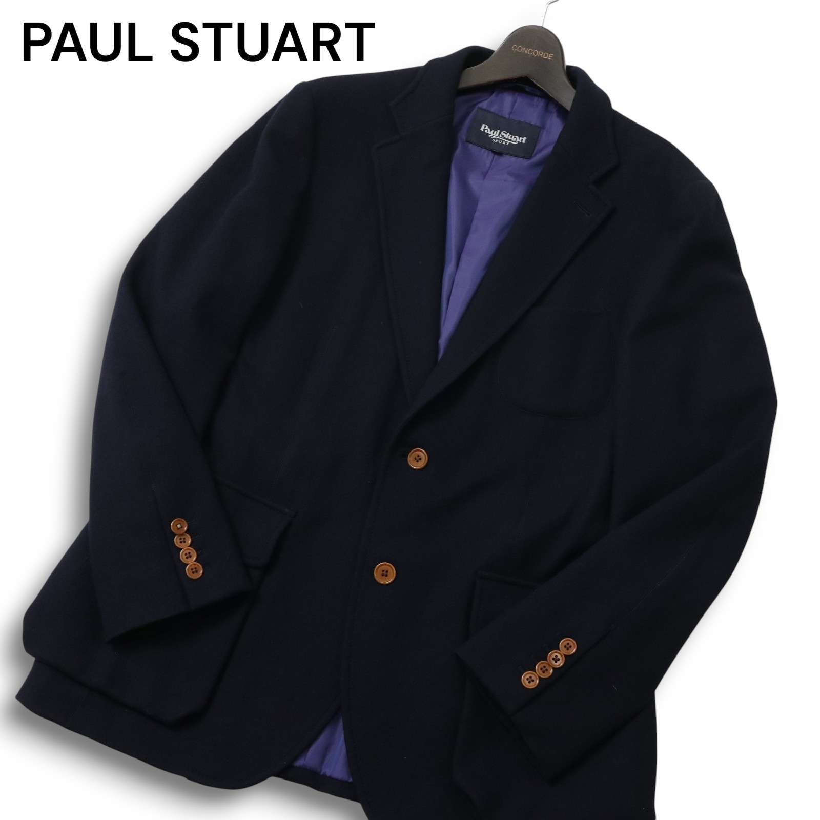 PAUL STUART ポール・スチュアート 秋冬☆ ウール100% テーラード