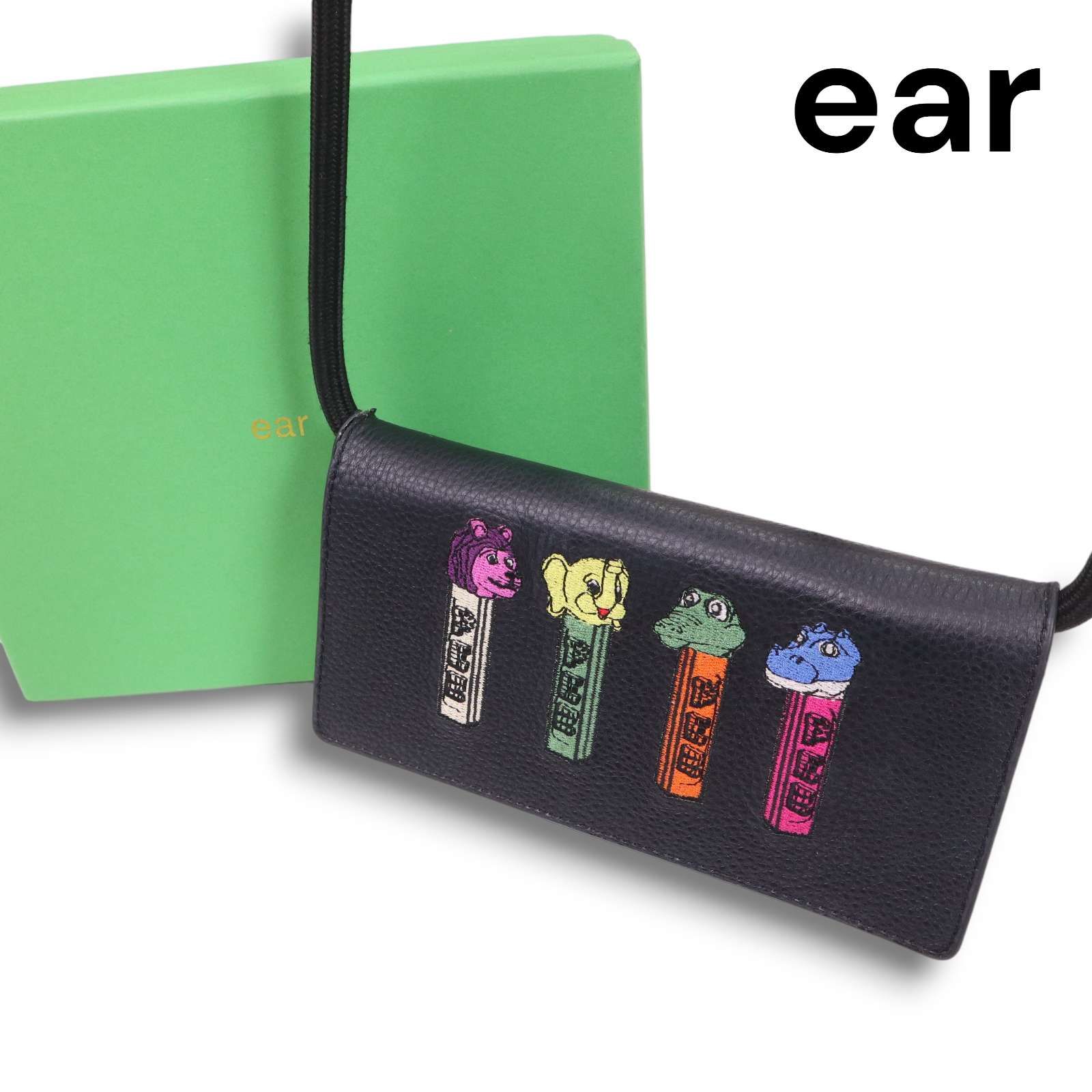 箱付き☆ ear PAPILLONNER × PEZ イアパピヨネ × ペッツ レザー 