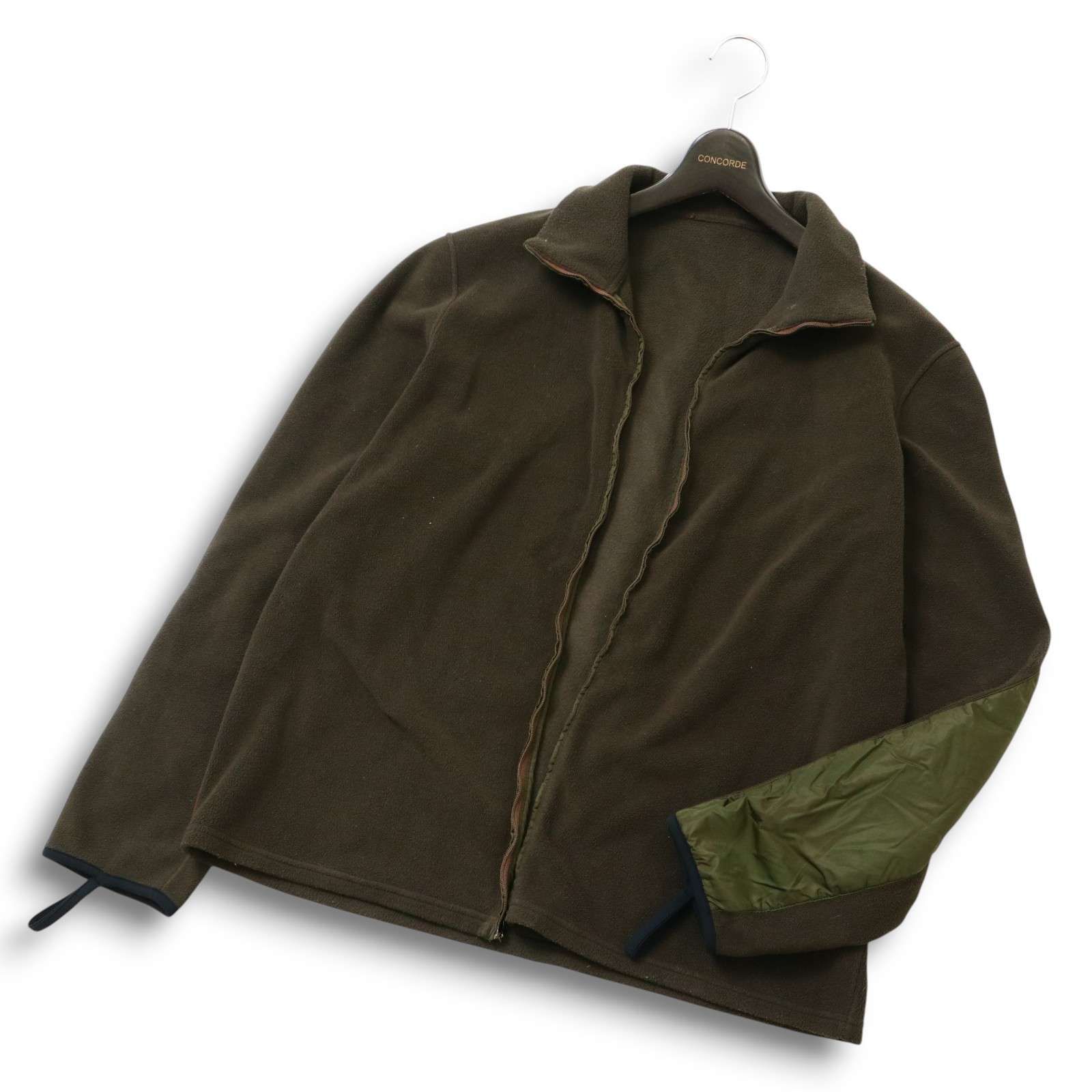 PRADA プラダ 秋冬 ナイロン切替☆ フリース ジップアップ ブルゾン