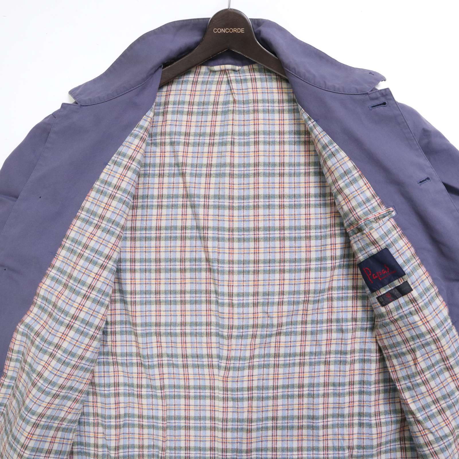 Papas パパス 秋冬 裏地フランネル☆ カバーオール ジャケット コート