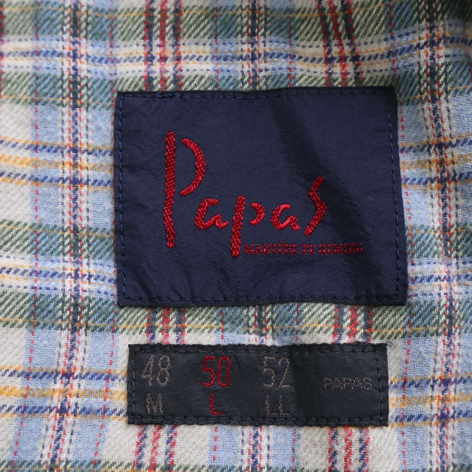 Papas パパス 秋冬 裏地フランネル☆ カバーオール ジャケット コート