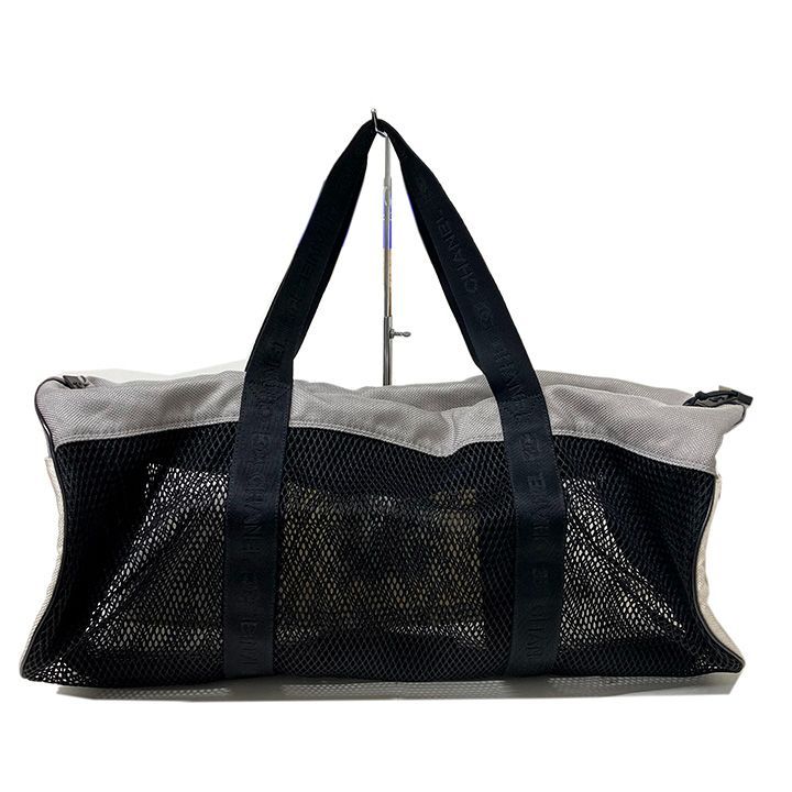 シャネル スポーツライン ボストンバッグ メンズ ブラック ココマーク