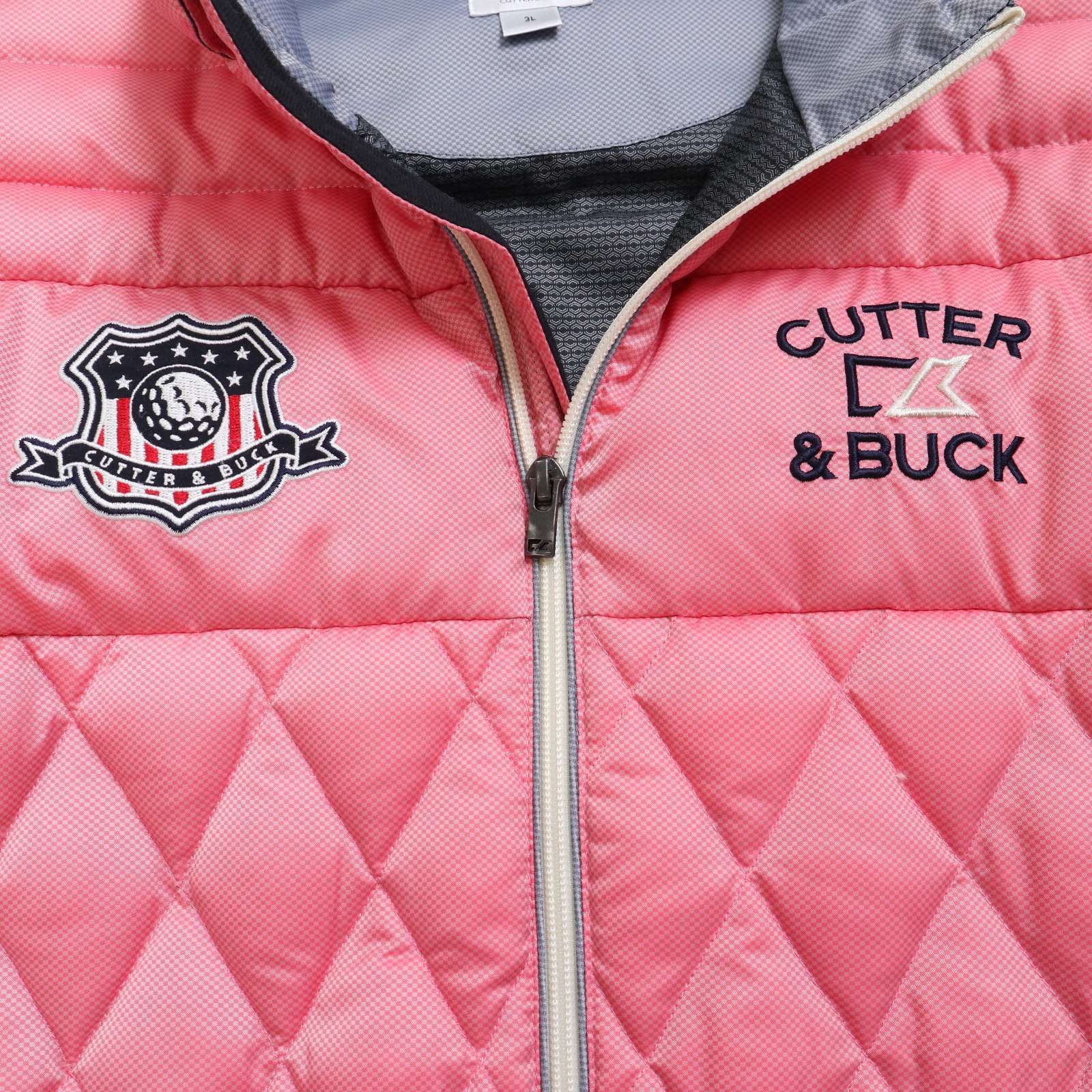 CUTTER&BUCK カッター＆バック ゴルフ 秋冬 ロゴ刺繍☆ 防風 ダウン