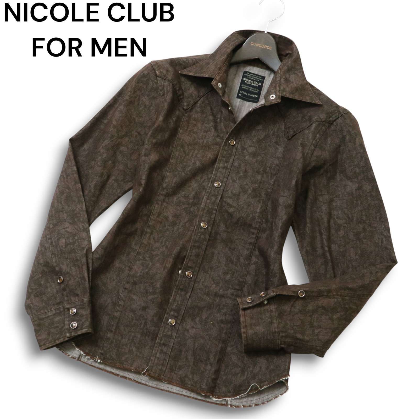 y2k 00s NICOLE CLUB FOR MEN ダブルジップパーカー NICOLE CLUB FOR MENニコルクラブフォーメンダブルジップパーカー