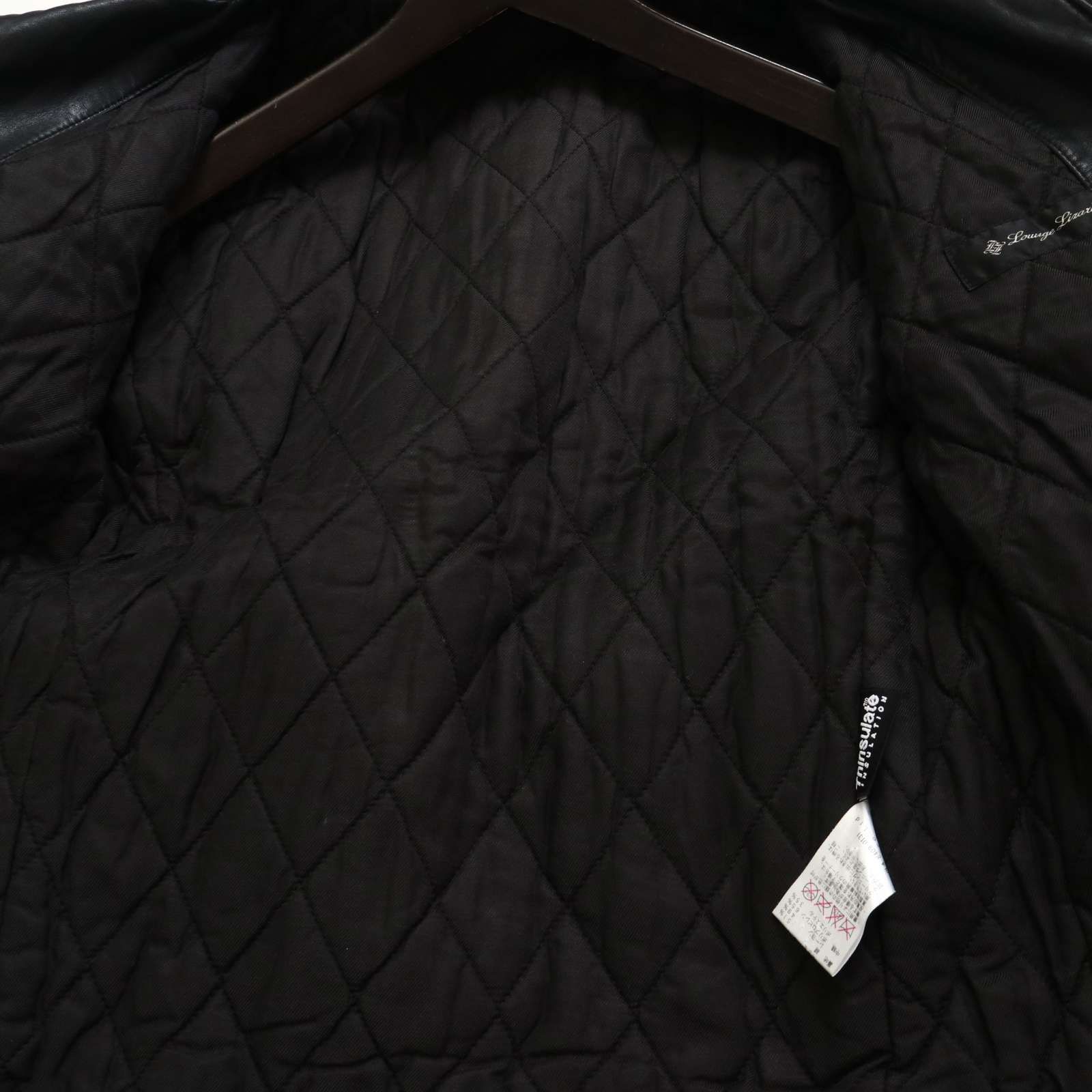 LOUNGE LIZARD ラウンジリザード 牛革☆ 中綿シンサレート カウ レザー