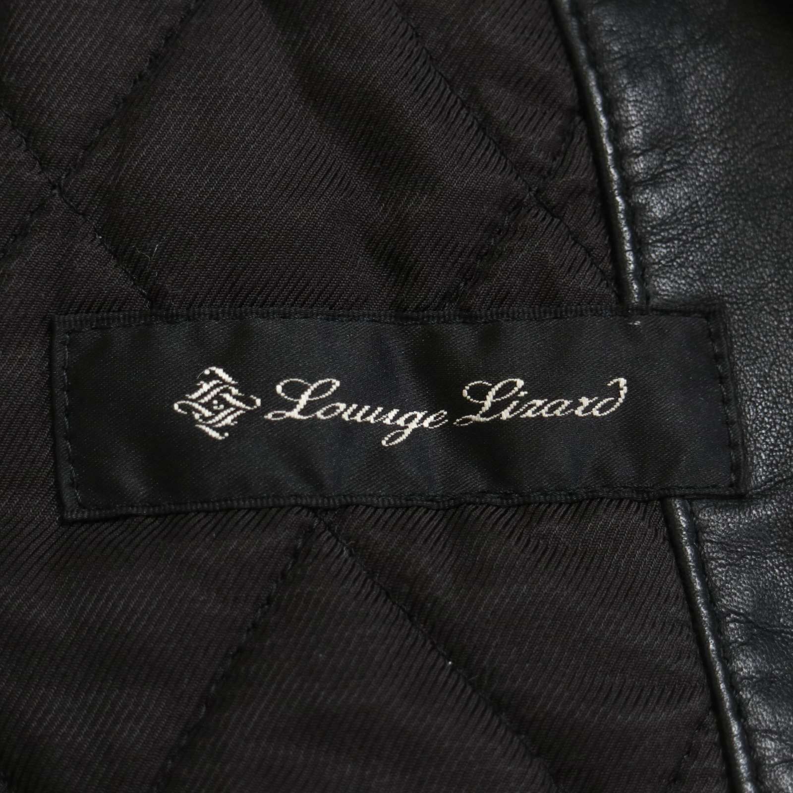 LOUNGE LIZARD ラウンジリザード 牛革☆ 中綿シンサレート カウ レザー