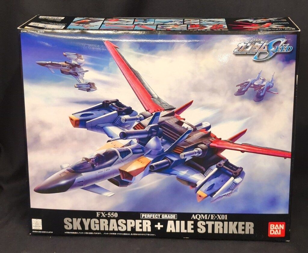 バンダイ PG 1/60 機動戦士ガンダムSEED FX-550スカイグラスパー+AQE/E