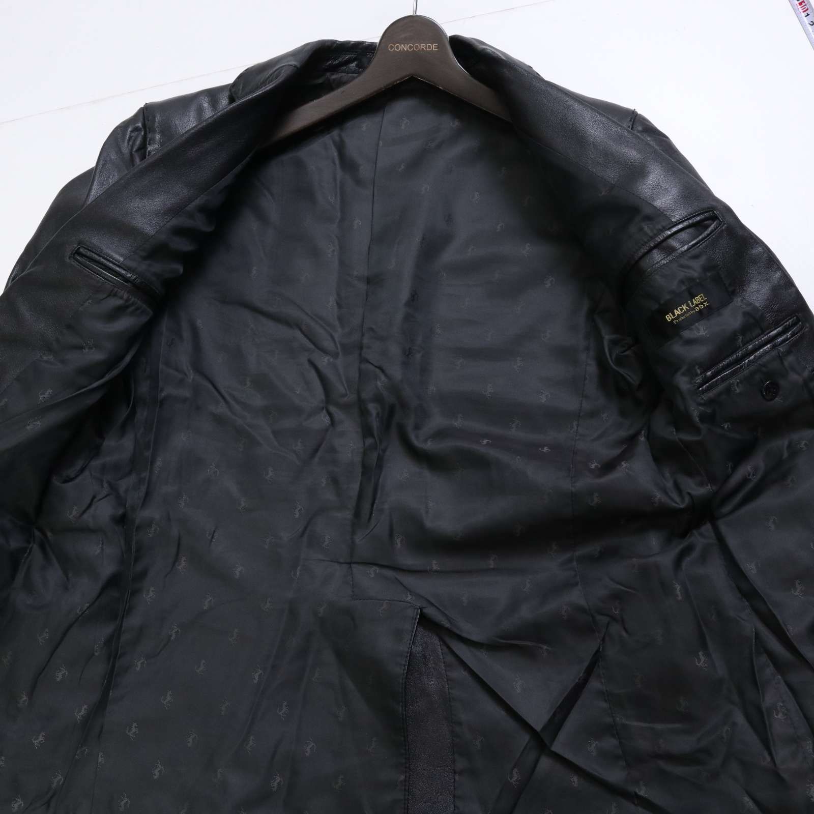 abx エービーエックス BLACK LABEL 秋冬 羊革☆ ラム レザー 