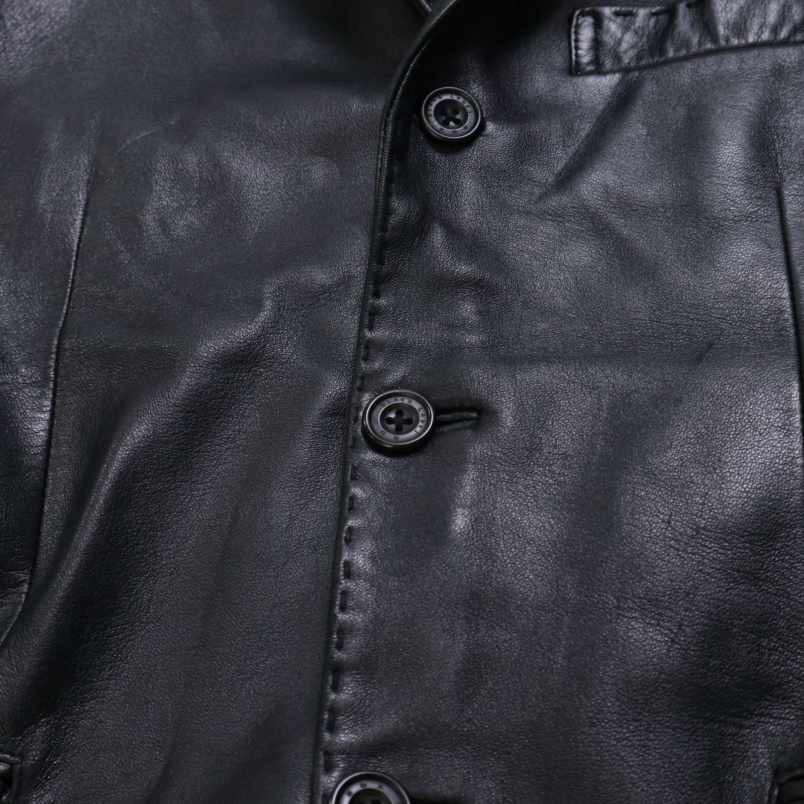 abx エービーエックス BLACK LABEL 秋冬 羊革☆ ラム レザー