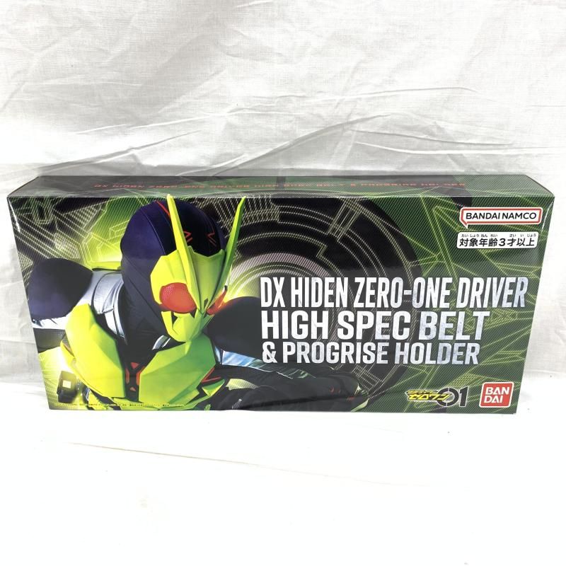 中古】未開)DX飛電ゼロワンドライバー ハイスペックベルト帯＆プログ