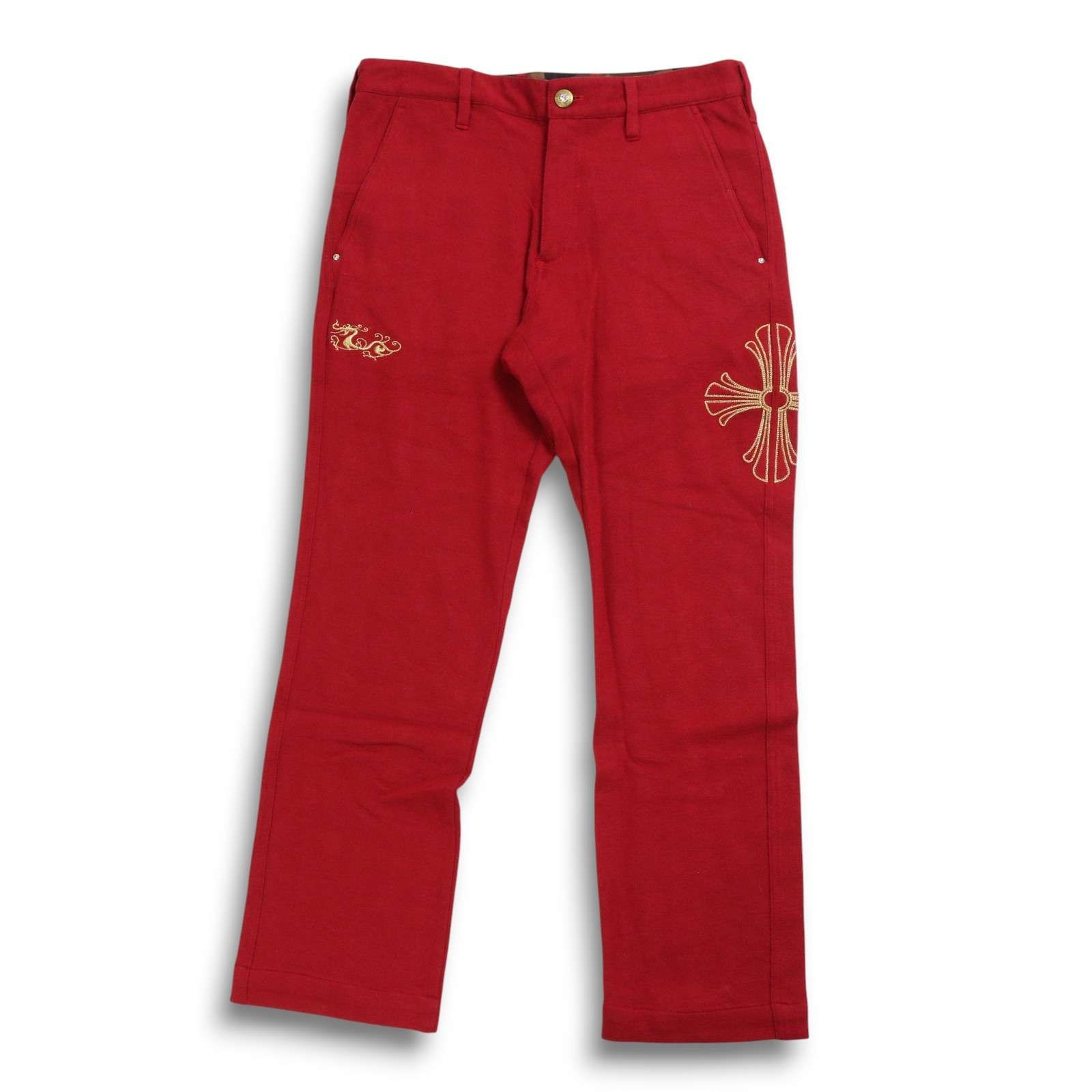 美品☆ DANCE WITH DRAGON ダンスウィズドラゴン ゴルフ 秋冬 クロス