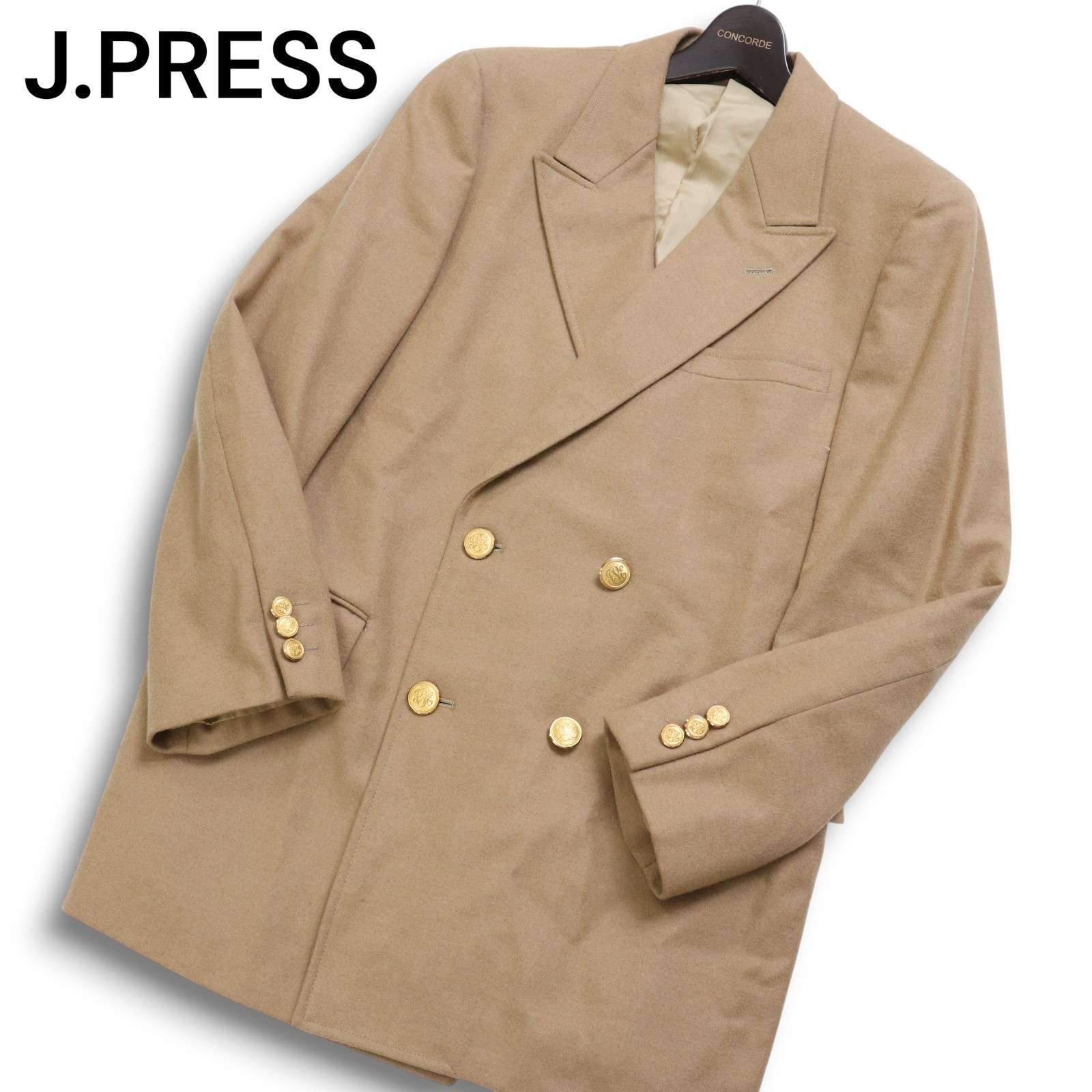 J.PRESS ジェイプレス 秋冬 金ボタン☆ ウール ダブル ブレザー
