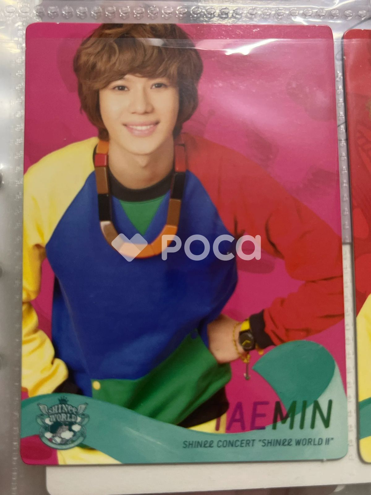 SHINee テミン SHINee CONCERT SHINee WORLD II トレーディングカード