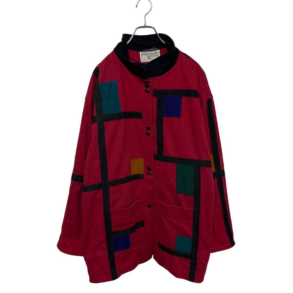 INTERNATIONAL SCENE パッチワークジャケット ツギハギ パッチワーク