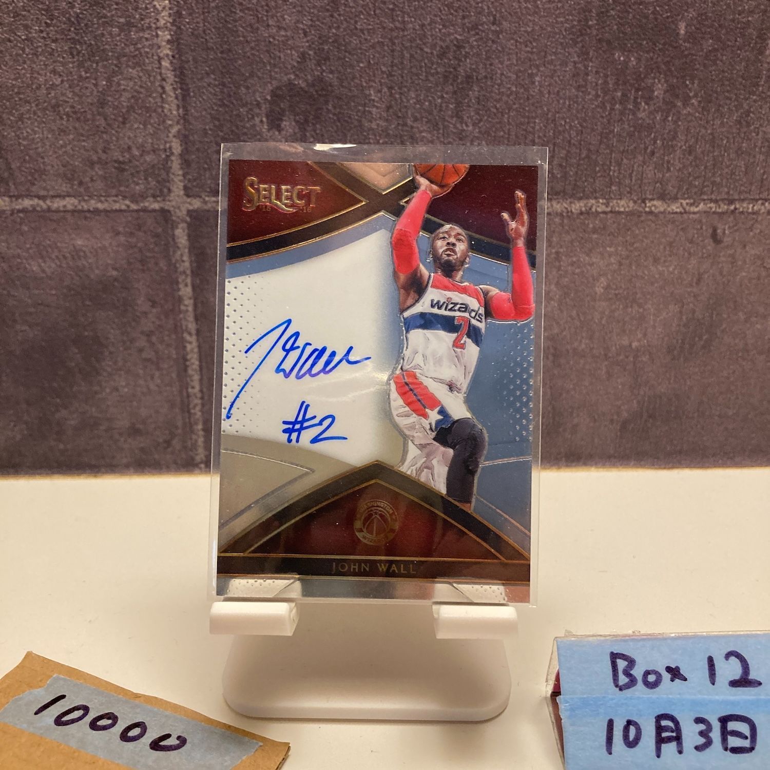 2015-16 Panini Select John Wall 43|99 直筆サインカード Washington Wizards カード