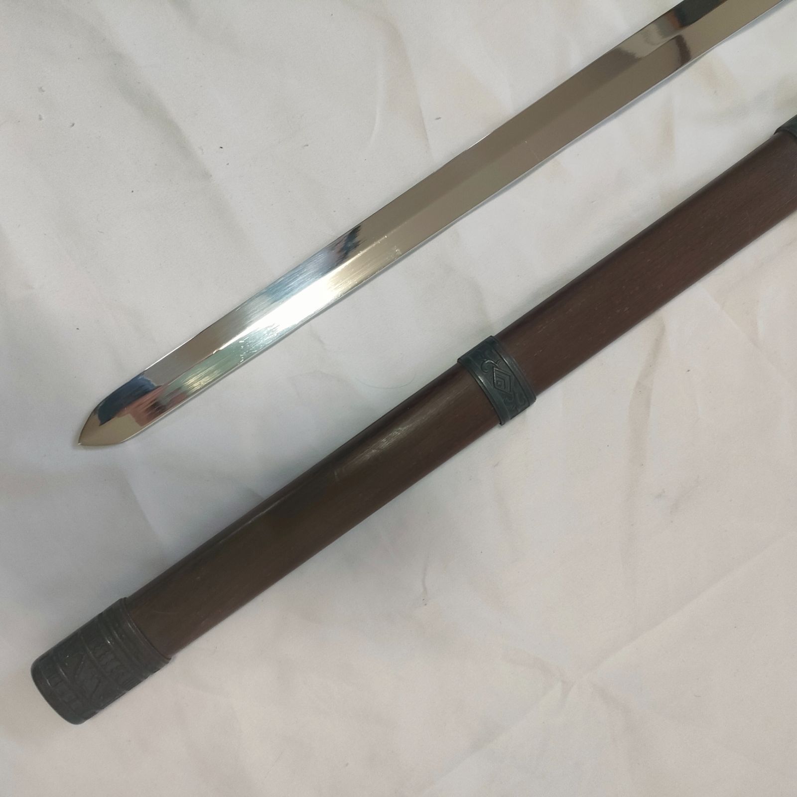 丹鳳剣 上級中華剣 模造刀 武具 舞踊刀 古兵器 秦剣A 【