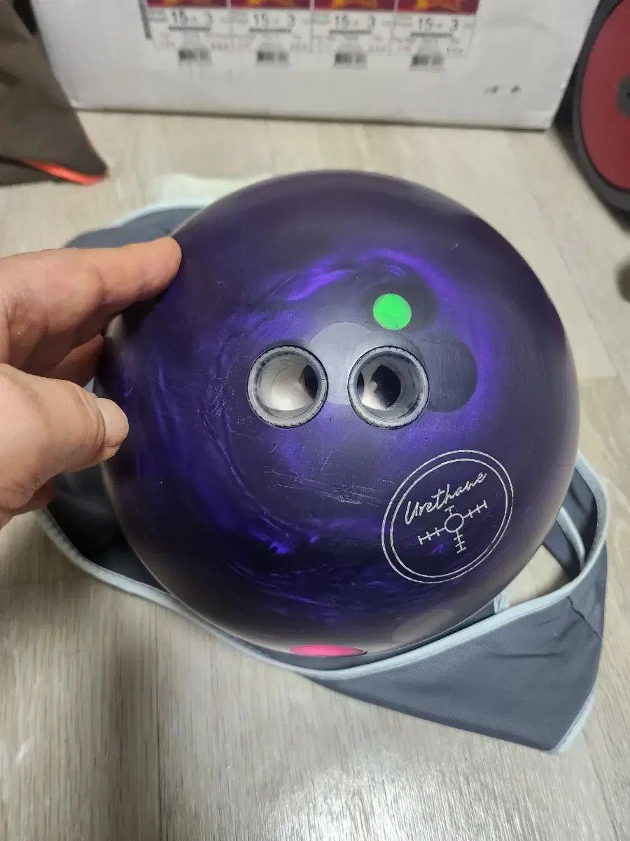 ボウリング HAMMER PURPLE PEARL URETHANE ボウリングボール
