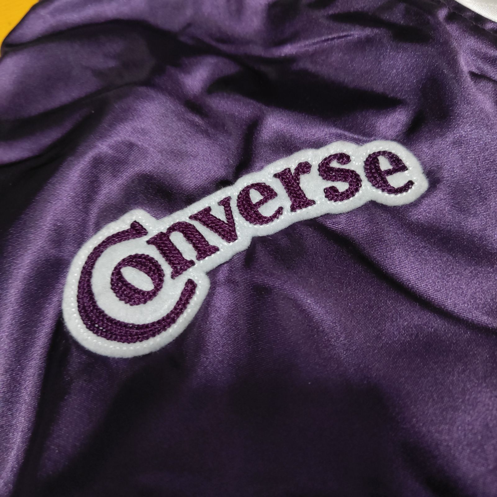 CONVERSE コンバース ナイロンジャケット スタジャン 中綿 ブルゾン 