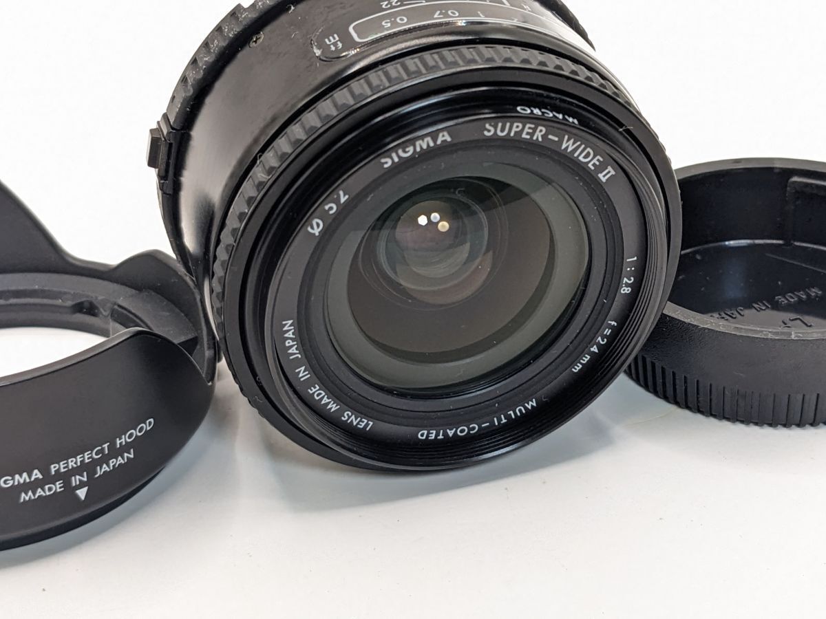 ★美品 / 動作確認済み★ SIGMA AF SUPER-WIDE II 24mm F2.8 for NIKON ニコン用 #5589_89_40