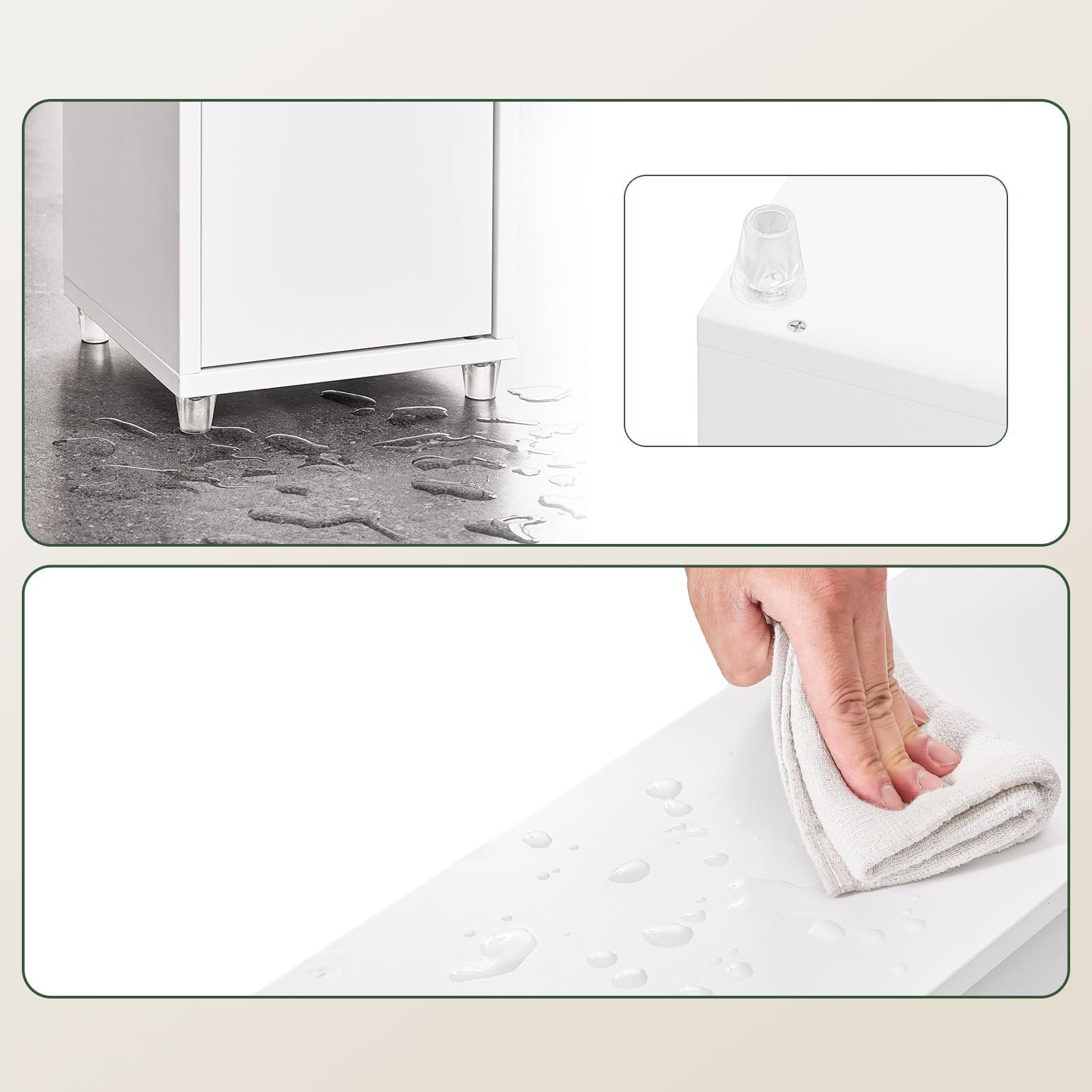 スリム ランドリーラック