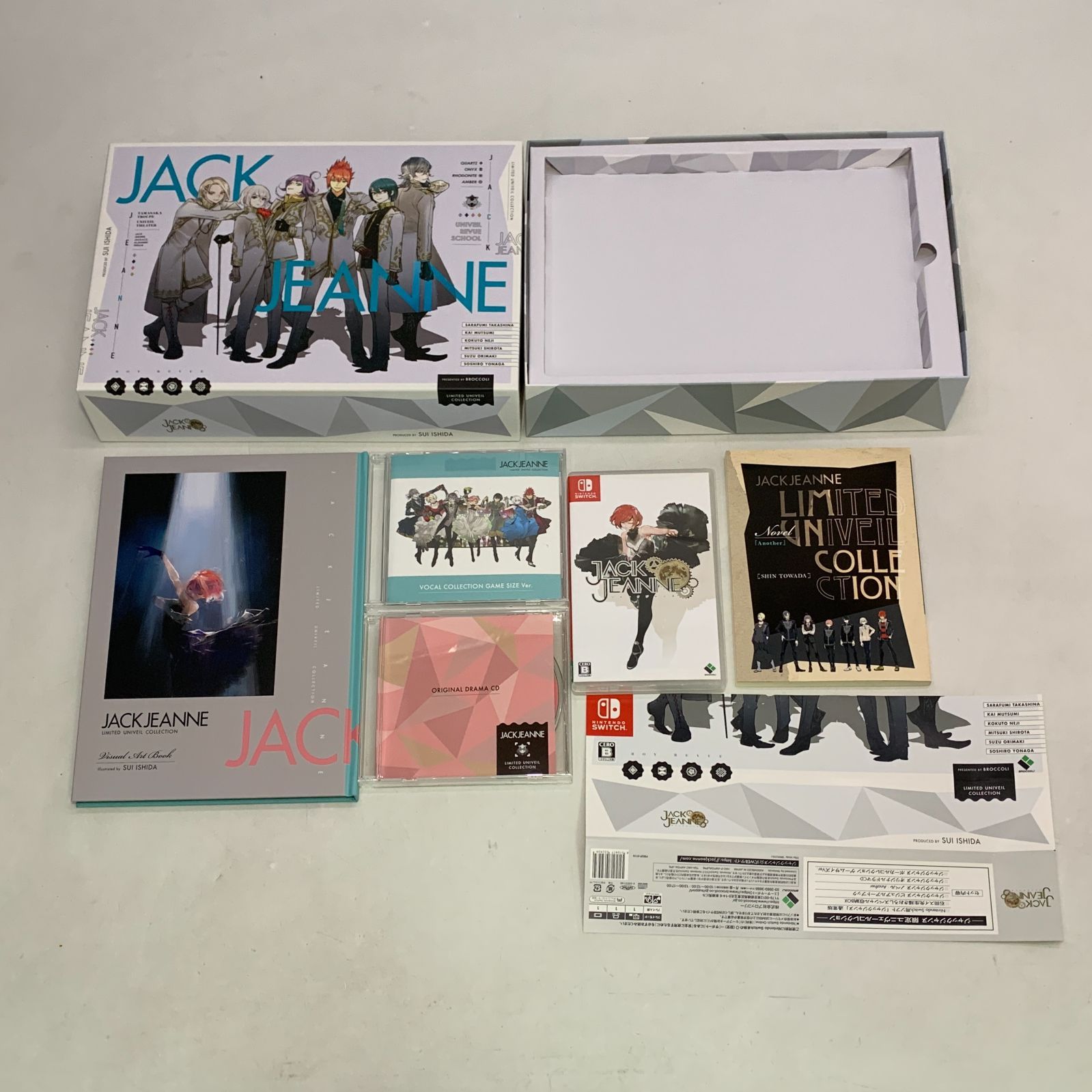 中古 Switch ジャックジャンヌ 限定ユニヴェールコレクション - メルカリ