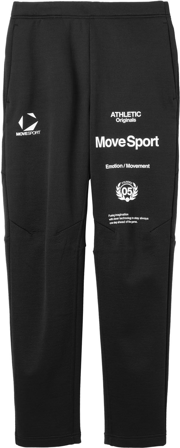 ムーブスポーツ MOVESPORT 【 ACTIVE SUITS 】オーセンティック スウェット ロングパンツ  ST5FPZ40M BK00 ブラック
