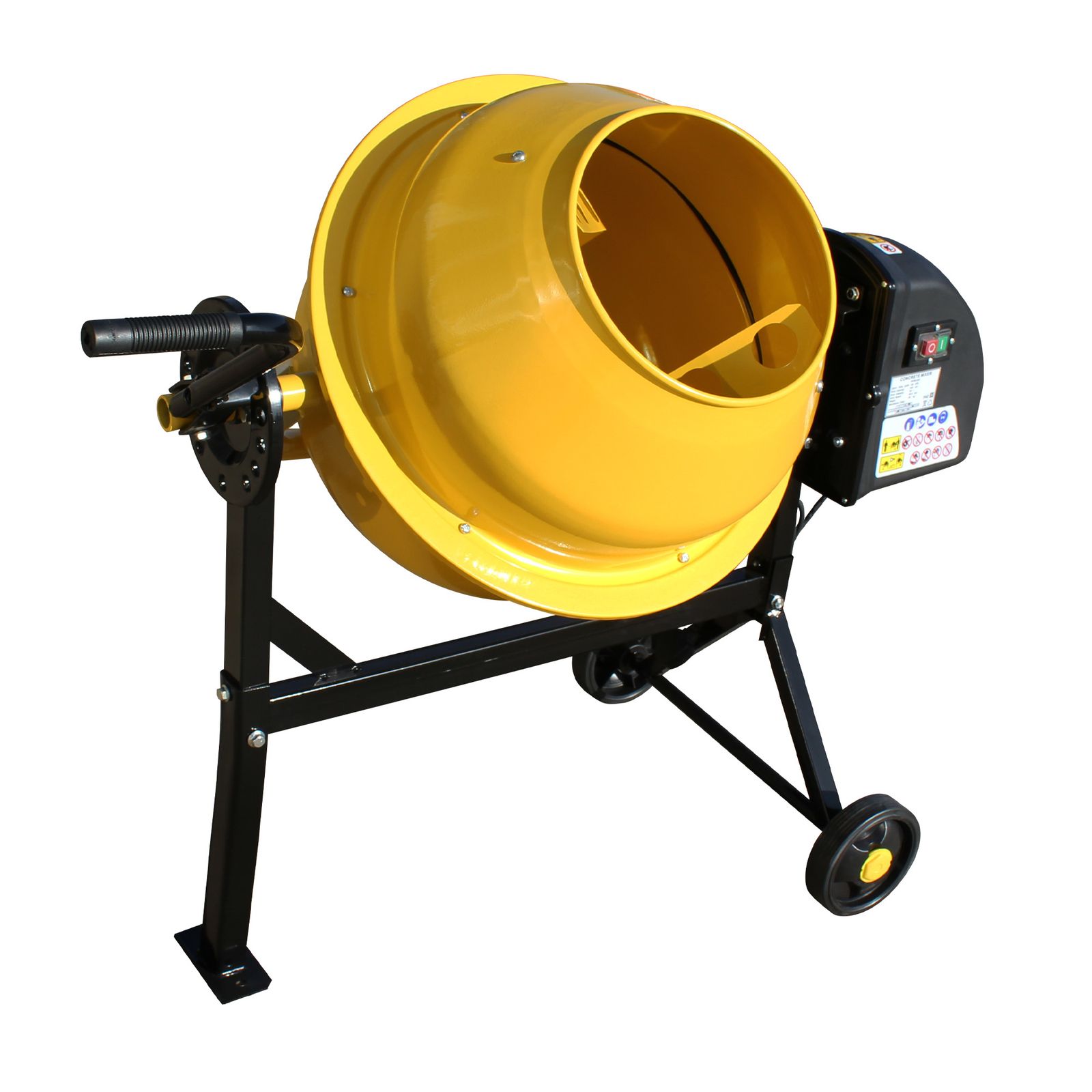 全新品 【63L】電動コンクリートミキサー 混合練り上げ機 混合練り上げ 