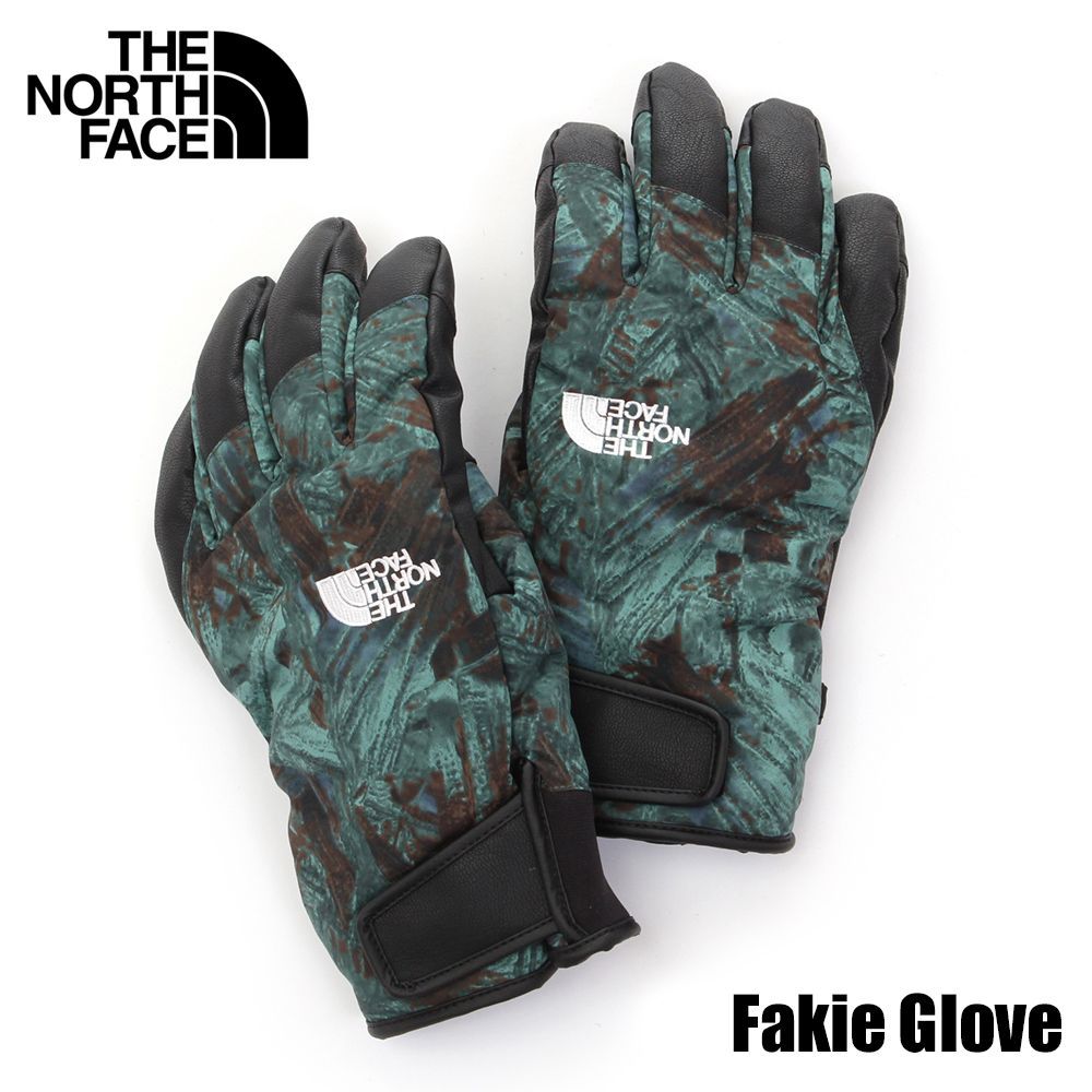 ノースフェイス 手袋 スマホ メンズ レディース THE NORTH FACE ザノースフェイス フェイキーグローブ スキー スノーボード スノボ レザー 革 防水 防寒 スマホ対応 滑り止め ブランド 大きいサイズ NN 62513