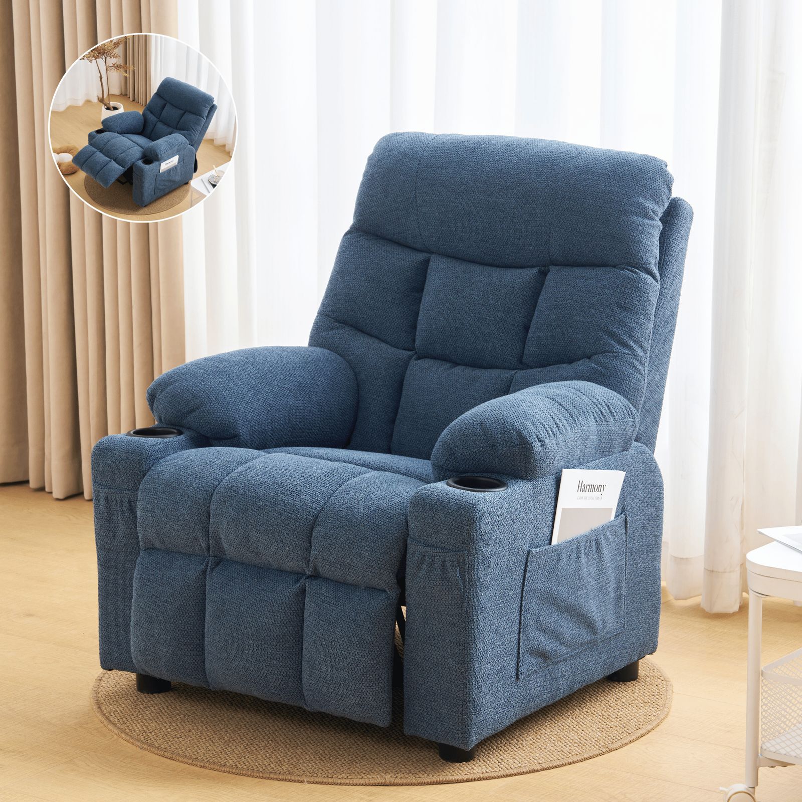 NITORI ニトリ アカツキ ラウンジソファ 1人掛ソファ ビンテージ SG